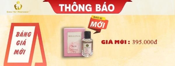 Công ty TNHH Euro Viet Perfumery thông báo chỉnh sửa giá bán lẻ.