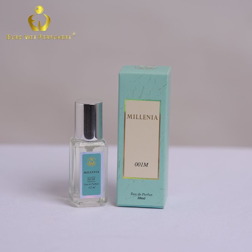 Nước Hoa Nam Cao Cấp MILLENIA 001M Nam Tính, Tinh Tế, Tươi Mát Lưu Hương 7 - 12 Tiếng 10ml